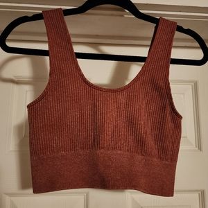 Balance Channel Sports Bra - Sunstone